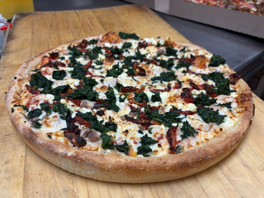 our Godzilla Pizza won Best Pizza in the USA